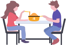 Du hast mitgeholfen Einwegmüll zu sparen. Genieße dein Essen!